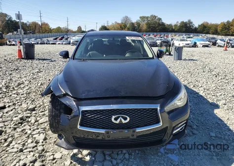 2015 Infiniti Q50 Base z USA, uszkodzony, nr VIN JN1BV7ARXFM418957